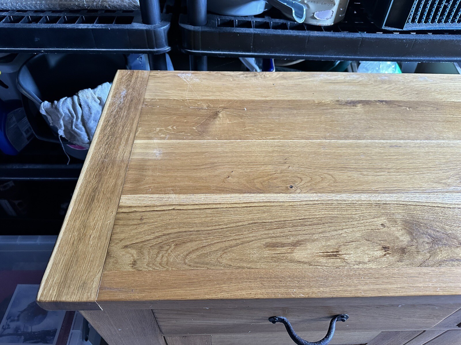 Solid Oak Dresser eBay
