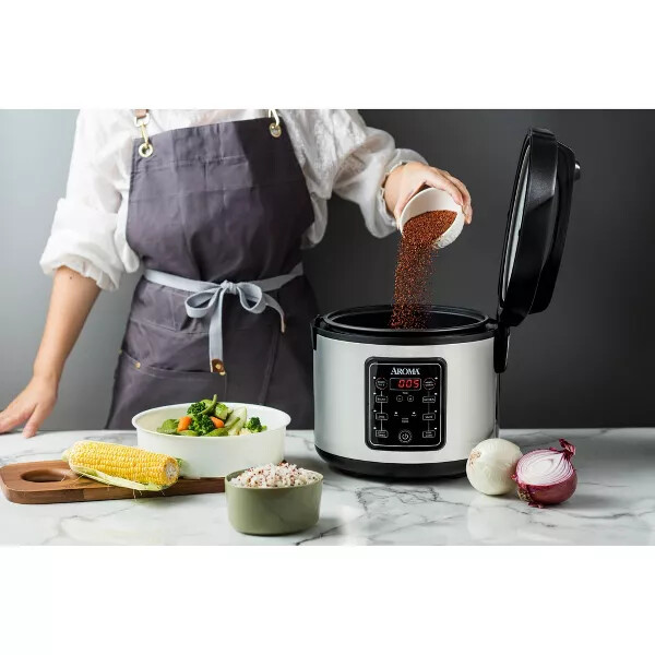 Aroma&reg; 20-Cup (Cooked) / 5Qt.  Digital Rice & Grain Multicooker