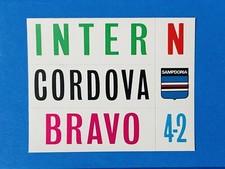 Fuori Raccolta Calciatori PANINI 1972-73 INTER CORDOVA SAMPDORIA DA EDICOLA
