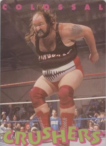 1994 ACTION PACKED WWE WWF GOLD Boarder #34 EarthQuake Earth Quake