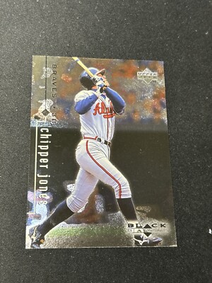 1999 Upper Deck Black Diamond #8 Chipper Jones | eBay