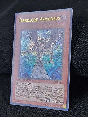 YuGiOh Darklord Asmodeus LC02-EN004 Superbia LC02-EN005 Edeh Arae LC02-EN006 LP - Picture 4 of 24