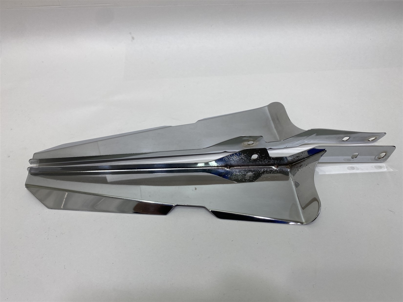 05 HarleyDavidson Heritage Softail Wind Deflectors Chrome 5812590A eBay