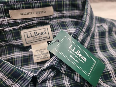 ll bean dress gordon flannel shirt L.L. Bean | Shirts | Mens Scotch Plaid Flannel Shirt Dress Gordon Medium