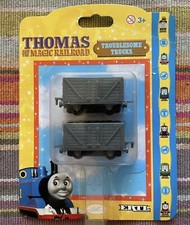 Curva de aprendizaje ERTL 2000 Thomas Train Magic Railroad ¡Camiones problemáticos! RARO!