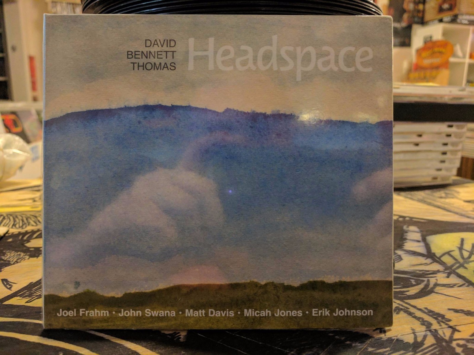 Дэвид Беннетт Томас - Headspace - CD (Диджипак) (запечатан)