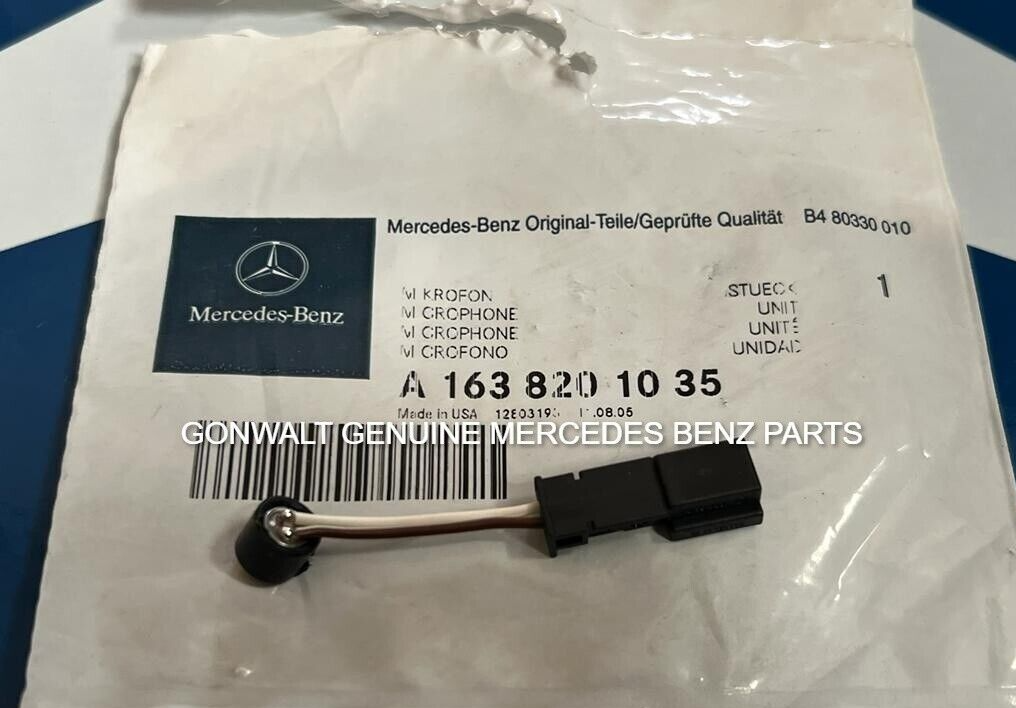 Mercedes Benz Genuine W163 ML320 ML500 ML350 Microphone OE