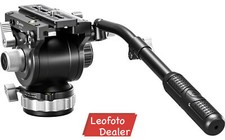 Leofoto BV-20K Knob Clamp Pro Fluid Video Head with Arca Plate