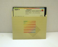 AppleWriter Sample Documents Disk by Apple Computer for Apple II, 1982