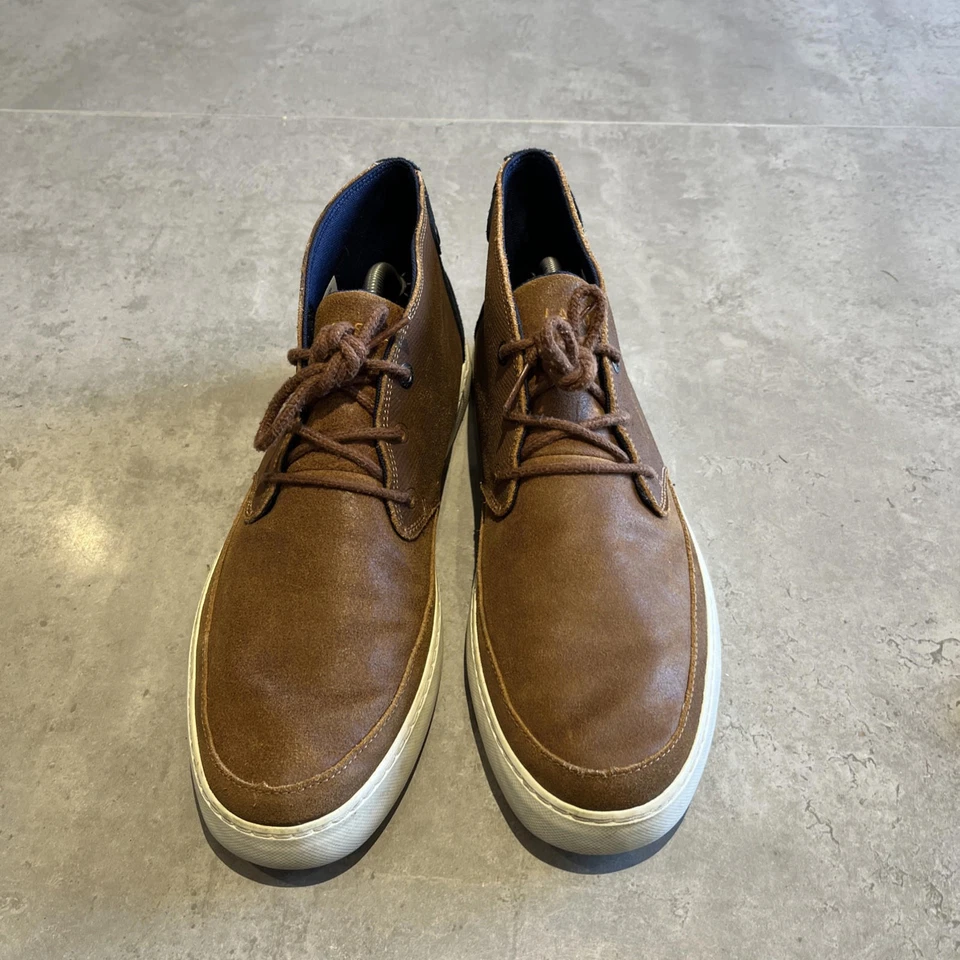 Botas al tobillo/desierto de gamuza Lacoste Clavel para hombre tostadas/marrones talla UK10 Foto 2 de 4