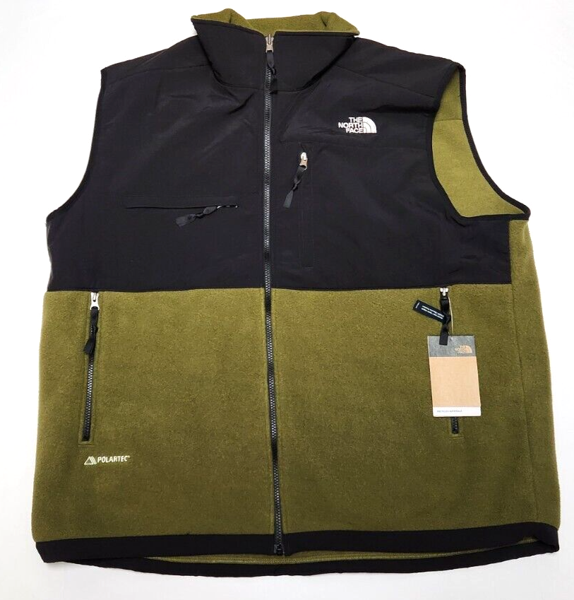 Mens North Face Denali Fleece Vest 2XL Full Zip Polartec Mens North Face Denali Fleece Vest 2XL Full Zip Polartec