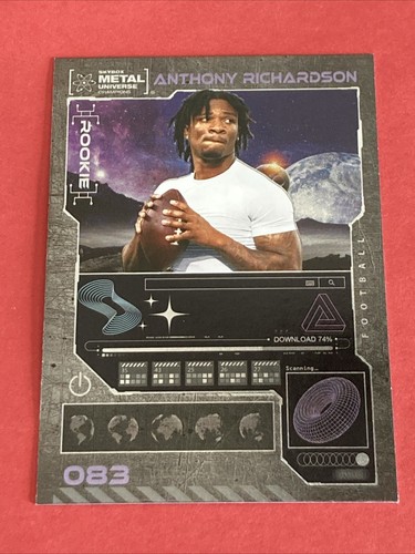 2023 Skybox Metal Universe Champions - Anthony Richardson Rookie Card #083