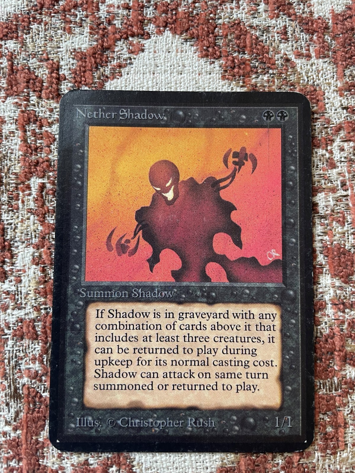 MTG Alpha Edition, Nether Shadow! 1992 Old Magic!