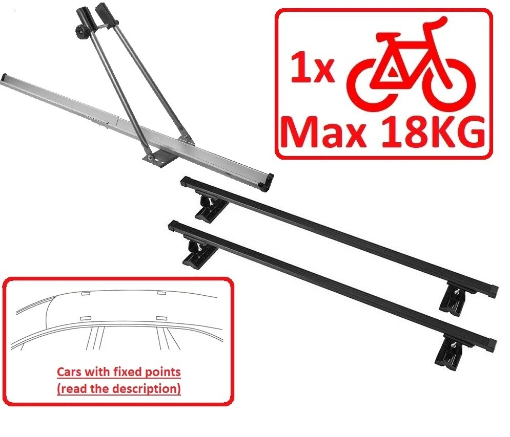 Roof Rack Bike Rack for 1 Bike M015 130 For Ford Focus mk II