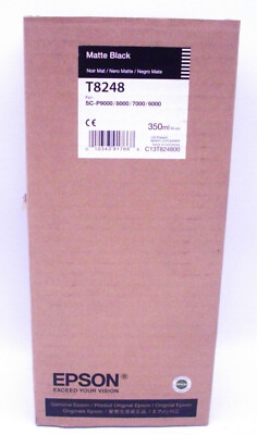 Genuine Epson T8248 Matte Black Ink SURECOLOR SC-P 6000 7000 8000 9000 2022