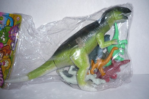 Mexican DINOSAUR T-REX - Jurassic Animal - Farm Plastic toy - Made in Mexico - Picture 2 of 12