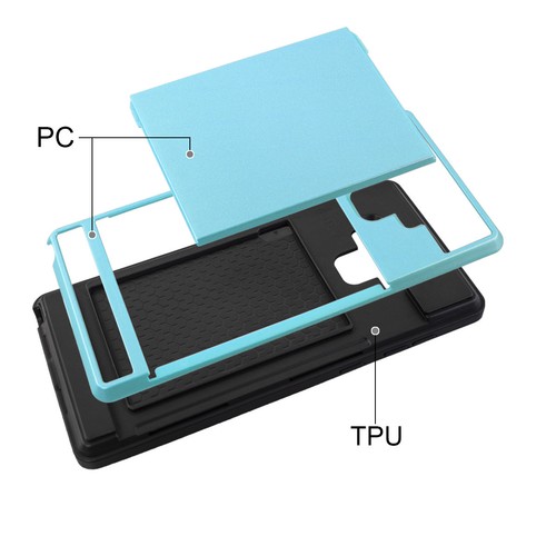 Funda rígida híbrida a prueba de golpes de goma parachoques para Samsung Galaxy Note 9 - Imagen 9 de 22