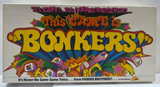 BONKERS! Board Game~ Parker Brothers~ Complete Set Vintage 1978 (FC204-1Q286