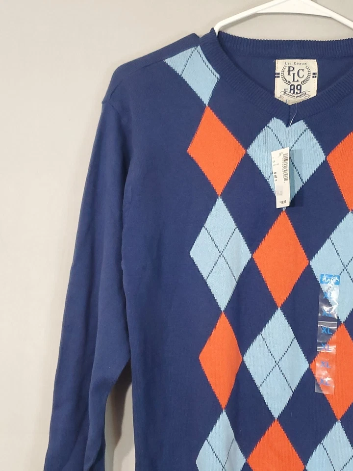 Suéter The Children's Place Niños Talla XL (14) Diseño Universitario Pullover Diamante Foto 4 de 4