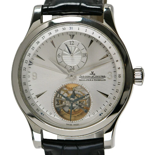 Jaeger LeCoultre — JAEGER - LECOULTRE  -  Master Control Tourbillon in Stainless Steel