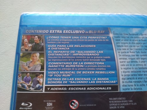 Salvando las Distancias Drew Barrimore Justin Long - Blu-Ray Español Ingles Am - Imagen 4 de 4