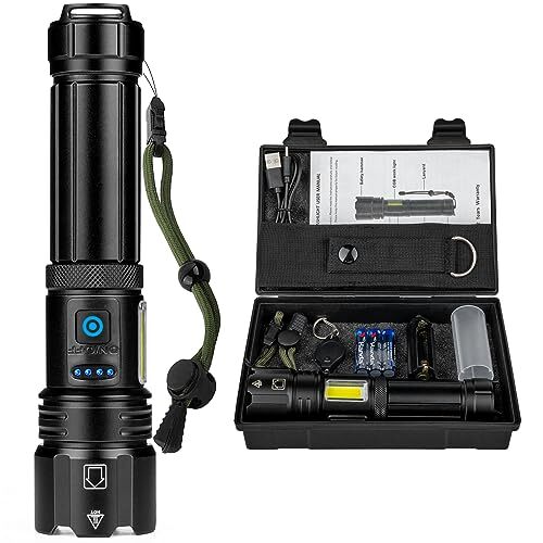 Flashlights High Lumens Rechargeable - 990000 Lumen Super Bright LED
