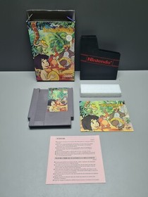 DISNEY DAS DSCHUNGELBUCH - NINTENDO - NES - PAL B NOE - OVP - CIB - BOXED