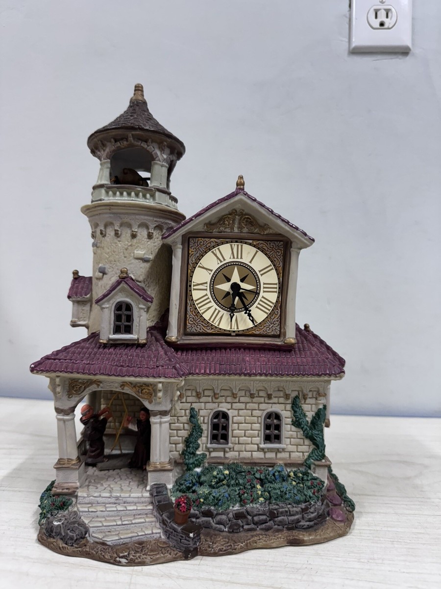 Lemax Heritage Park Clock Tower Lights Animation 35808A-Read