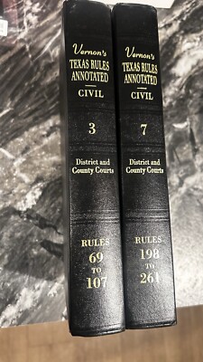 Texas Rules annotated 