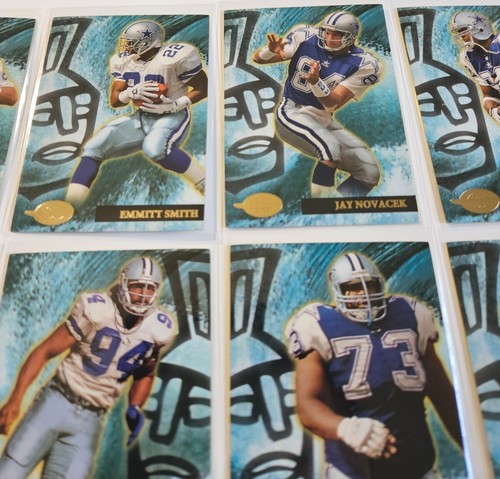 1996 Topps Gilt Edge Dallas Cowboys Football Cards Lot (10) Cards +4 Bonus Cards - Picture 6 of 14