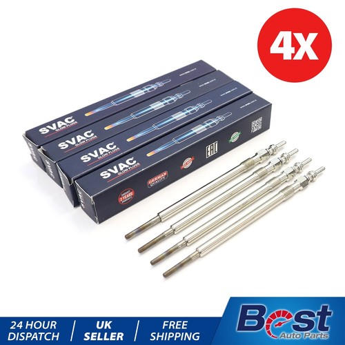 4X GLOW PLUGS FOR NISSAN OPEL RENAULT VAUXHALL 2.2-2.5 DCI 11V 8200012099 - 第 1/13 張圖片