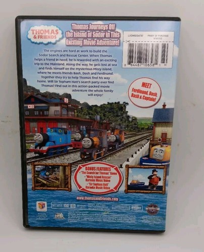 Thomas & Friends: Misty Island Rescue - DVD - PRE-OWNED GOOD - Picture 2 of 2