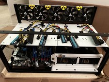 Custom Built Crypto Mining Rig , Any Algorithm Equipped For 6 gpus not Incl.