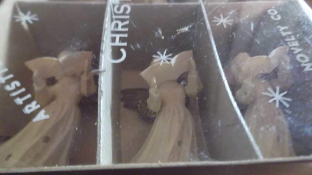 Vintage Japan Delta Novelty Christmas 6 Angels NEVER OPENED! | eBay