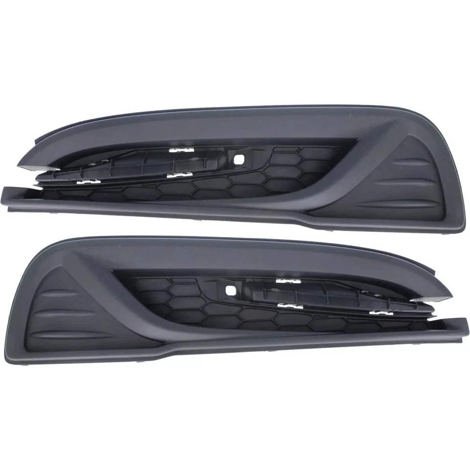 For 2013-2015 Textured Front Left & Right Fog Light Cover Honda Civic Set of 2 - Изображение 2 из 4