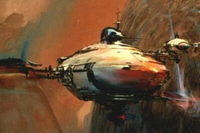 #64 John Berkey Fantasy/Sci-Fi Trading Card