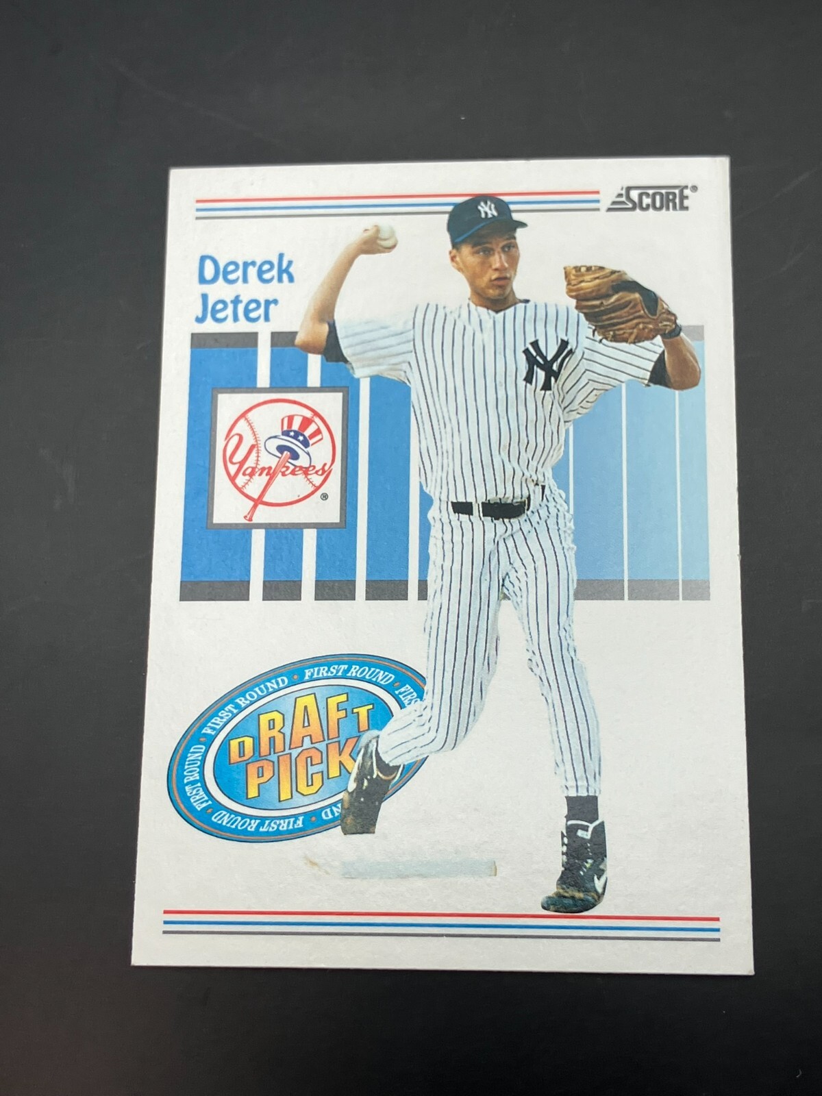 1993 Score - #489 Derek Jeter (RC)