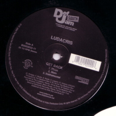 Ludacris - Get Back / Put Your Money (12'') (Very Good (VG)) - 3168613063
