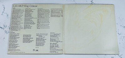 レコード LIZARD King Crimson - Lizard JAPAN LP 1983 PROG ROCK 25MM-0263 AUDIOPHILE