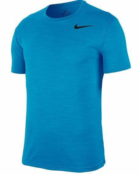Nike Mens Superset Breathe Training Top Blue, Various Sizes