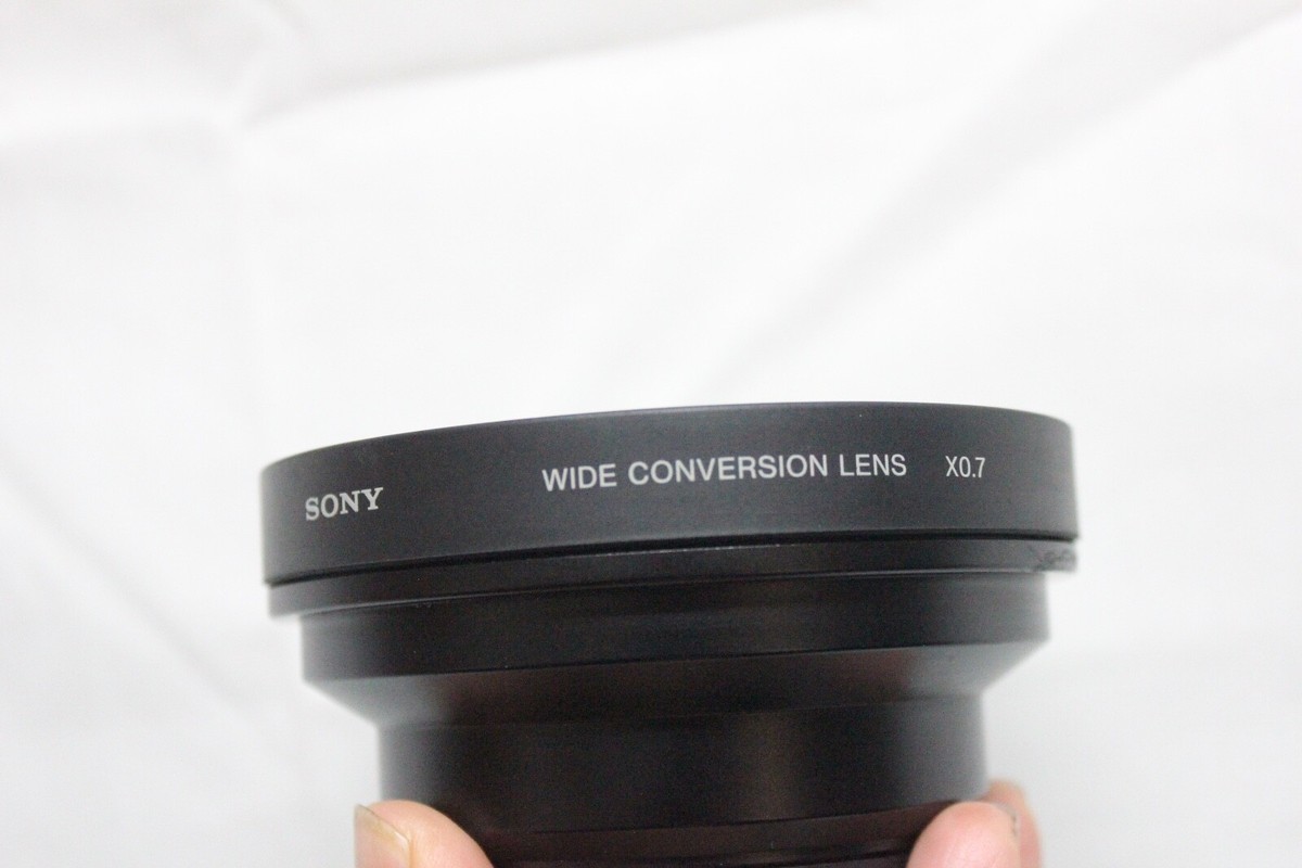 Sony Wide Angle Conversion Lens x0.7 VCL-HG0758 27242571112| eBay