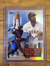 Yordan Alvarez Astros 2024 Topps Series 1 Home Field Advantage HFA-3 SSP CaseHit