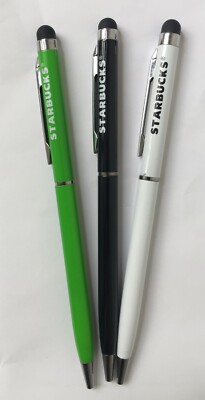 筆記具 STARBUCKS TOUCH The Pen Black 2015 Starbucks Taiwan Ballpoint Pen Stylus Touch Pen no ink
