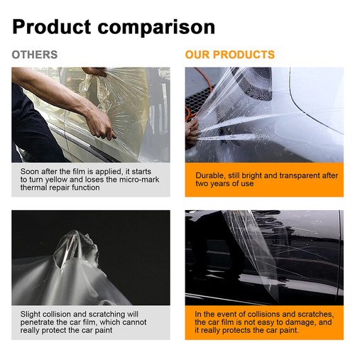 Rear Side Precut Paint Protection Film Clear PPF TPU for Honda CR-V 2023-2024 - Picture 9 of 11