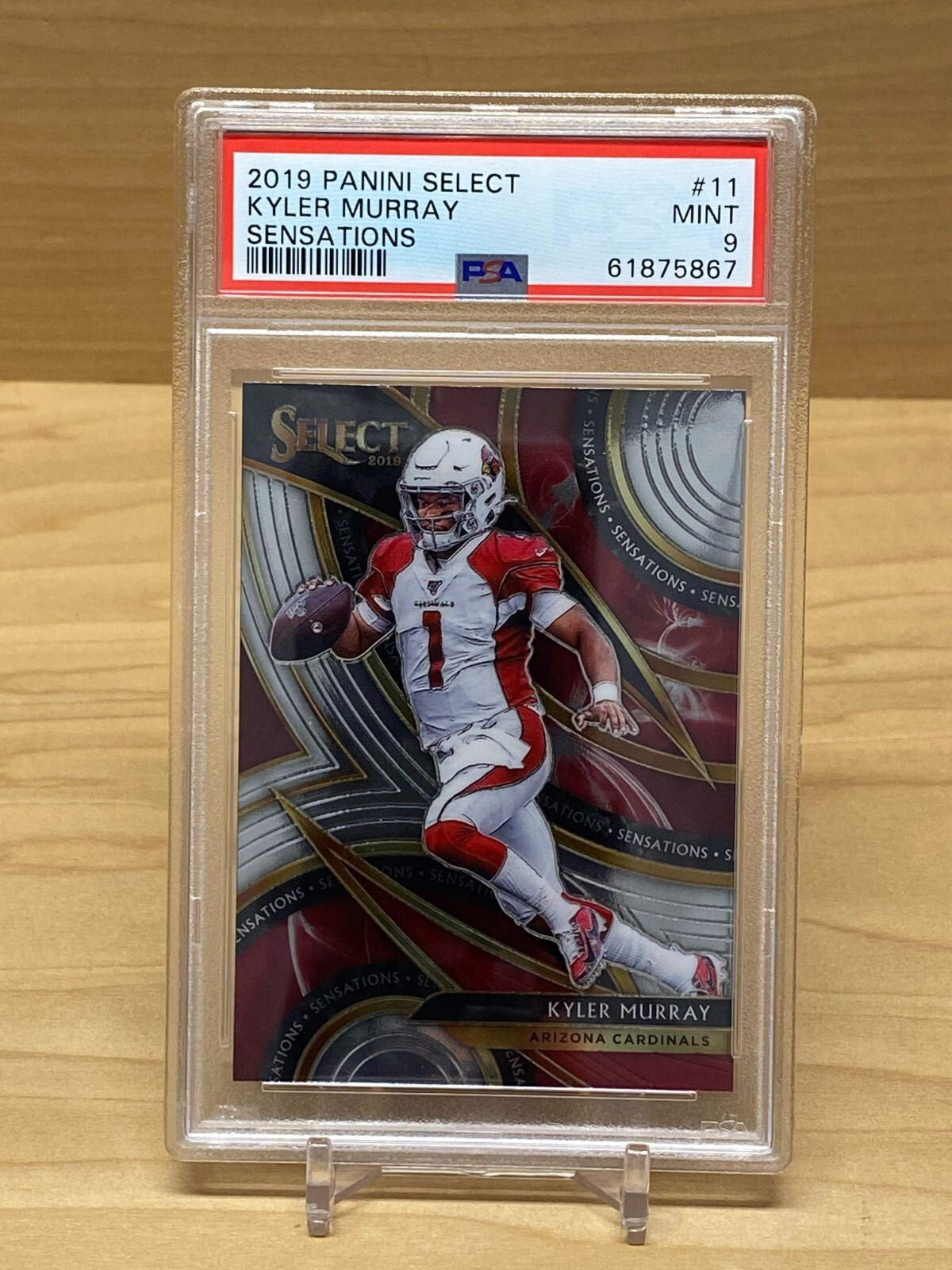 2019 Panini Select - Sensations #11 Kyler Murray (RC) PSA 9
