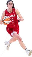 Caitlin Clark  Indiana  Fever  Red  72" Tall Life Size Cardboard Cutout Standee