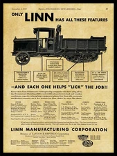 1930 Linn Manufacturing Tractor Truck Morris NY NEW Metal Sign: 12x16 Large Size
