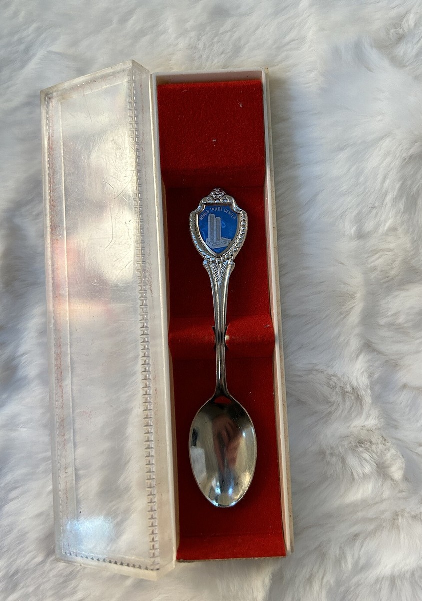 VTG Souvenir Spoon US Collectible NYC World Trade Center VTG Souvenir Spoon US Collectible NYC World Trade Center
