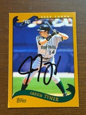 Signed  2002 Topps Jason Tyner Base Set