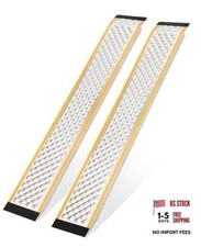 2 Pack 57" Aluminum Shed Ramps - 800 LBS Capacity - Lightweight 57"